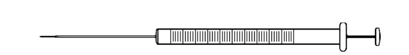 Шприц Hamilton 700 series, фиксированная игла, 705N, 50 мкл, игла 22s ga