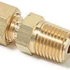 SWAGELOK® переходник на наружную резьбу NPT, нержавеющая сталь, 1/4 дюйма SWAGELOK, 1/8 дюйма NPT, 400-1-2