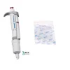 Дозатор механический Eppendorf Research Plus G, одноканальный, переменный объем 0.5–5 мл, фиолетовый, с образцом