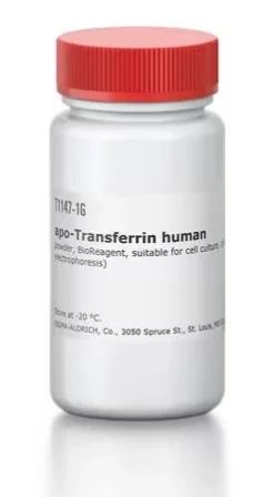 апо-Трансферрин человеческий, порошок, BioReagent, для клеточных культур, ≥98% (агарозный гель-электрофорез)