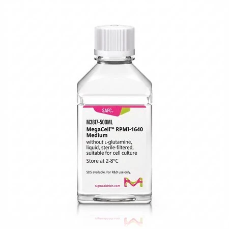 MegaCell™ RPMI-1640 среда без L-глутамина, жидкая, стерильно фильтрованная