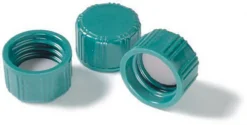 Винтовая крышка, сплошная, с PTFE-вкладышем, 100 шт