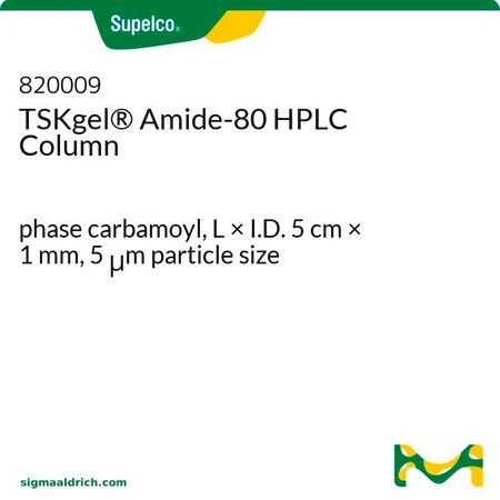Колонка TSKgel Amide-80 для ВЭЖХ, карбамоильная фаза, 5 см × 1 мм, 5 мкм