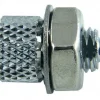 Переходник Luer-на-трубку, Micro-Mate, никелированный, для трубок 1/16–3/32 дюйма