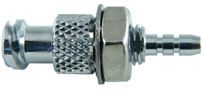 Переходник Luer-на-трубку, Micro-Mate, никелированный, для трубок 1/16–3/32 дюйма