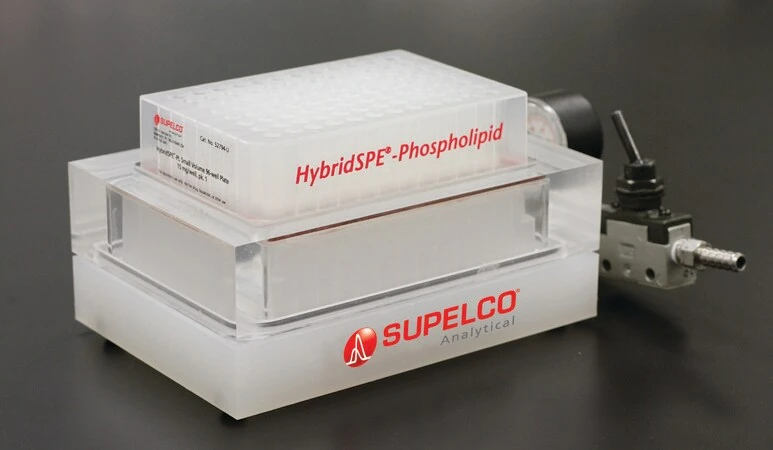 HybridSPE-Phospholipid 96-луночный планшет, малый объем, масса сорбента 15 мг, объем 0.8 мл, упаковка 20 шт.