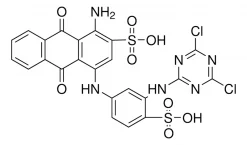 Реактивный синий 4 (C.I. 61205), содержание красителя 35%