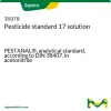 Стандартный раствор пестицидов №17, PESTANAL®, аналитический стандарт, по DIN 38407, в ацетонитриле