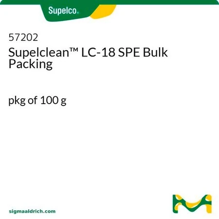Supelclean™ LC-18 (октадецил) сорбент для ТФЭ, фасовка 100 г