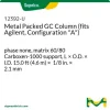 Металлическая насадочная колонка для ГХ (для Agilent, конфигурация A)