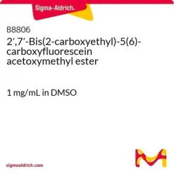 2',7'-Бис(2-карбоксиэтил)-5(6)-карбоксифлуоресцеин ацетоксиметиловый эфир, 1 мг/мл в DMSO