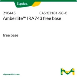 Amberlite™ IRA743, свободное основание, ионообменная смола