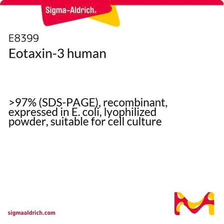Эотаксин-3 человеческий, рекомбинантный, экспрессирован в E. coli, лиофилизированный порошок