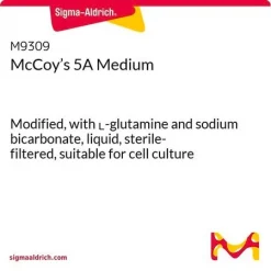 Среда McCoy's 5A, модифицированная, с L-глутамином и бикарбонатом натрия, жидкость, стерильно фильтрованная, для культур