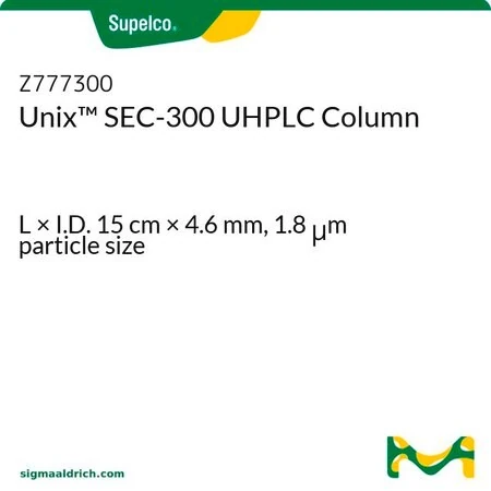 Колонка Unix™ SEC-300 для ВЭЖХ, 15 см × 4,6 мм, 1,8 мкм