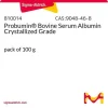 Probumin® Бычий сывороточный альбумин, кристаллизованный, ≥99%