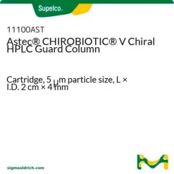 Астек CHIROBIOTIC V хиральная защитная колонка для ВЭЖХ, картридж, 5 мкм, 2 см × 4 мм