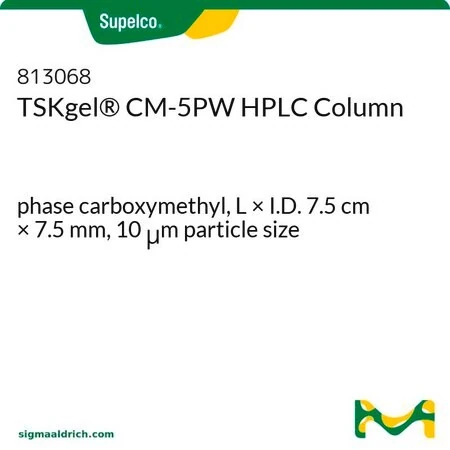 Колонка TSKgel CM-5PW для ВЭЖХ, карбоксиметил, 7,5 см × 7,5 мм, 10 мкм