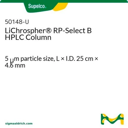 Колонка для ВЭЖХ LiChrospher RP-Select B, 5 мкм, 25 см × 4,6 мм