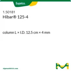 Колонка Hibar® 125-4 для ВЭЖХ, L × I.D. 12.5 см × 4 мм