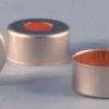 Кримп-крышки 11 мм с PTFE/резиновыми септами, серебристый алюминий, 1000 шт.