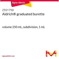 Бюретка градуированная Aldrich, объём 250 мл, цена деления 1 мл
