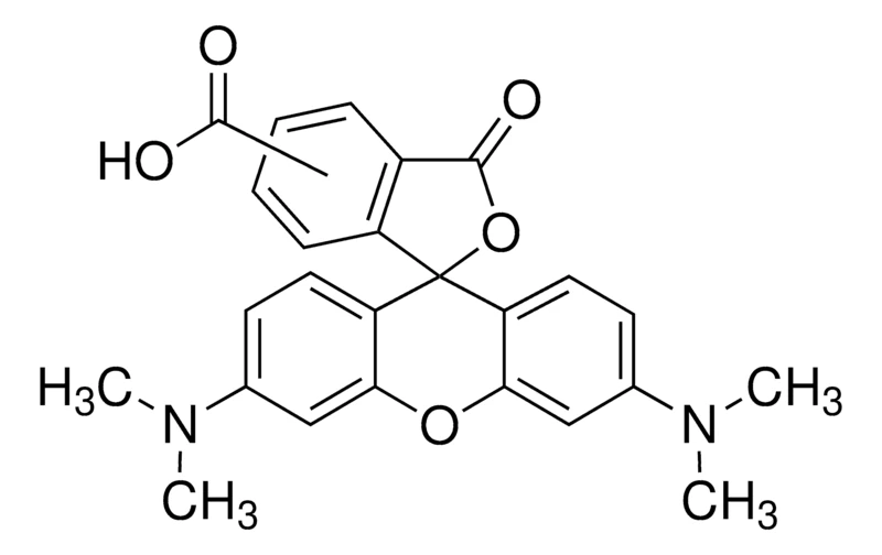 5(6)-Карбокситетраметилродамин, BioReagent, для флуоресценции, ≥85% (сумма изомеров, HPCE)