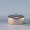 Кримп-крышки с PTFE/силиконовой мембраной, алюминиевые, серебристые, 13 мм, 100 шт.