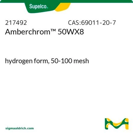 Amberchrom 50WX8, водородная форма, 50-100 меш