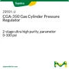 Регулятор давления газового баллона CGA-350, двухступенчатый, сверхвысокой чистоты, 0–100 psi