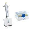 Дозатор механический Eppendorf Research Plus G, 8-канальный, переменный объем 10–100 мкл, желтый