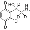 Раствор (±)-Адреналина-D6, 100 мкг/мл в метаноле с 5% 1 М HCl, сертифицированный стандарт