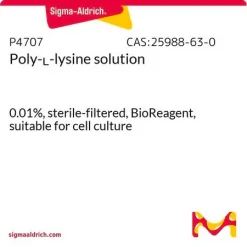 Поли-L-лизин раствор, 0.01%, стерильно фильтрованный, BioReagent, для культур клеток