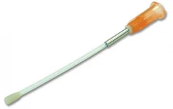 Игла для кормления животных, стерильная, одноразовая, PTFE с защитой от перекусывания из нержавеющей стали, размер 18G
