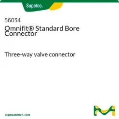 Omnifit® Standard Bore Connector, трехходовой клапанный соединитель