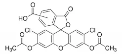 5(6)-Карбокси-2',7'-дихлорфлуоресцеин диацетат, BioReagent, для флуоресценции, ≥85% (HPCE)