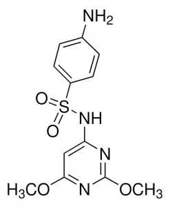 Сульфадиметоксин, 98.0–102.0%