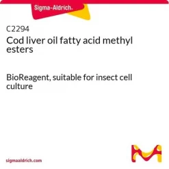 Метиловые эфиры жирных кислот печени трески, BioReagent, для культур клеток насекомых