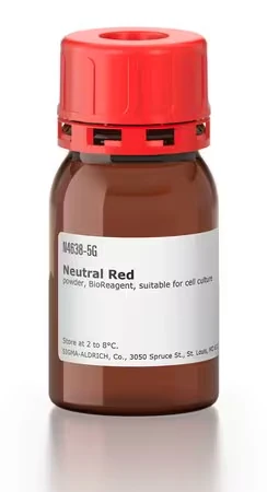 Нейтральный красный, порошок, BioReagent, для культур клеток млекопитающих, CAS 553-24-2