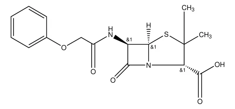 Пенициллин V, стандарт USP (CAS 87-08-1)