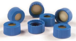 Колпачки MSQ™ с мембранами для масс-спектрометрии, резьба 9 мм, PTFE/силикон, упаковка 100 шт.