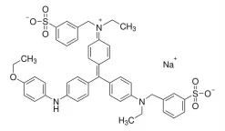 Brilliant Blue R (Coomassie Blue R250), технический, содержание красителя ~50%