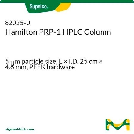 Колонка Hamilton PRP-1 для ВЭЖХ, 5 мкм, 25 см × 4,6 мм, PEEK