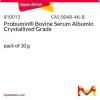 Probumin® Бычий сывороточный альбумин, кристаллизованный, ≥99%, 10 г