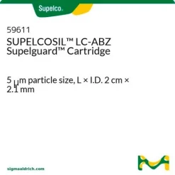 SUPELCOSIL™ LC-ABZ Supelguard картридж, 5 мкм, 2 см × 2.1 мм