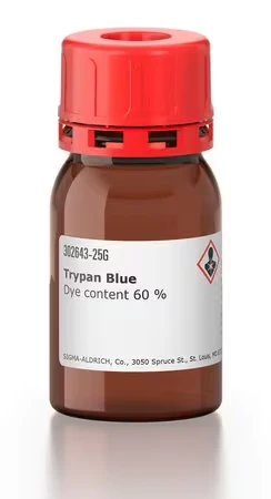 Трипановый синий (Trypan Blue), ≥80% (HPLC), содержание красителя 60%