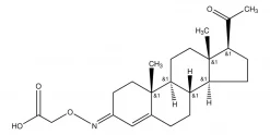 Прогестерон 3-(O-карбоксиметил)оксим, CAS 50909-89-2