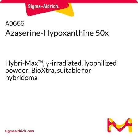 Азасерин-гипоксантин 50x, Hybri-Max, γ-облученный, лиофилизированный порошок, BioXtra, для гибридом