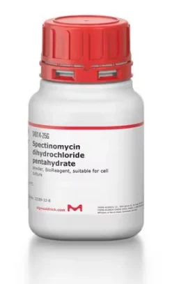 Спектиномицина дигидрохлорид пентагидрат, порошок, BioReagent, для клеточных культур