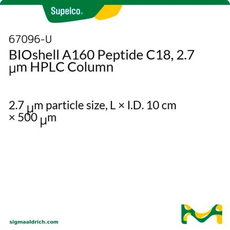 Колонка BIOshell A160 Peptide C18, 2.7 мкм, 10 см × 500 мкм